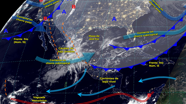 Así estará el clima en México este jueves 7 de diciembre 2023.