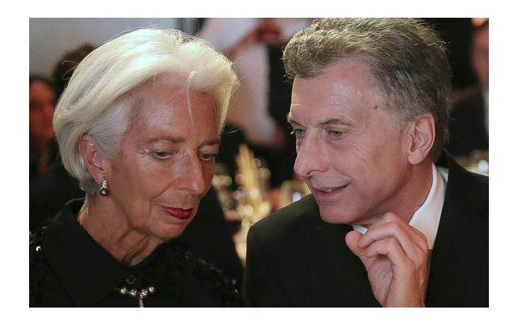 ámbito.com | La directora gerente del FMI, Christine Lagarde, junto al presidente Mauricio Macri.