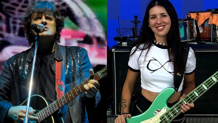 Ciro Martínez y Luli Bass.