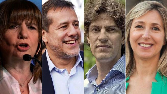 Patricia Bullrich, Mariano Recalde, Facundo Manes y Graciela Ocaña, principales candidatos a senadores por la Ciudad.&nbsp;