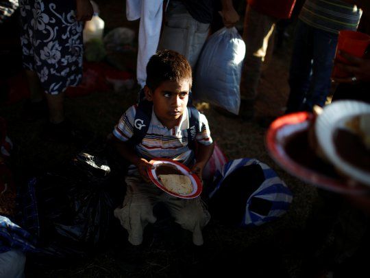 Migrantes en Texas.