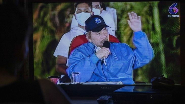 El presidente de Nicaragua, Daniel Ortega. El presidente de Nicaragua, Daniel Ortega.