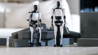 El robot humanoide de Tesla ya es una realidad. El robot humanoide de Tesla ya es una realidad.