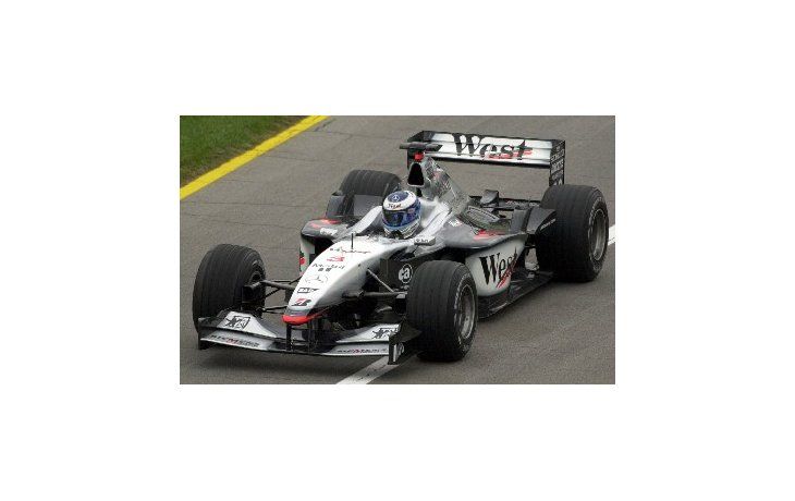Mika Hakkinen fue el más rápido durante la segunda sesión de ensayos para el Gran Premio de EEUU