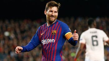 Lionel Messi tiene motivos para sonreír.