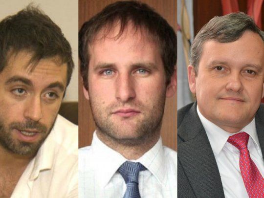 Federico Furiase, Rodrigo Álvarez y Aldo Abram.&nbsp;