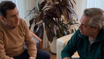 Gerardo Zamora y Alberto Fernández.&nbsp;