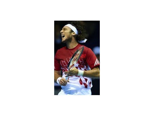 Lamento. Juan Mónaco no pudo con Marcel Granollers y sigue sin ganar títulos en lo que va de la temporada.
