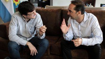 Tagliaferro y&nbsp;Ghi&nbsp;dialogaron durante más de dos horas.