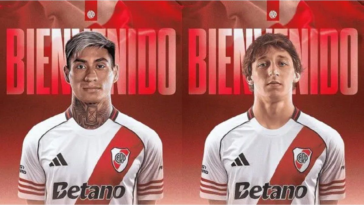 River officially presented its last two reinforcements of the passes market