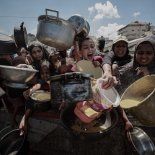 El 75% de Gaza padece de hambre extremo. El 75% de Gaza padece de hambre extremo.