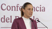 Claudia Sheinbaum en la Mañanera de este jueves.