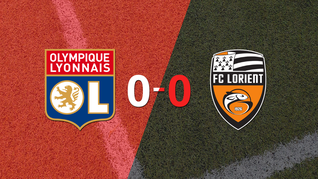 olympique lyon y lorient no se sacaron ventaja y terminaron sin goles
