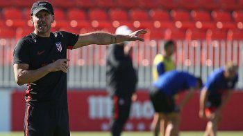 Simeone es uno de los siete casos de coronavitus en el Atlético de Madrid.