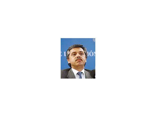 El jefe de Gabinete, Alberto Fernández.