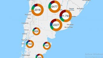 El mapeo identificó 22.980 establecimientos educativos.
