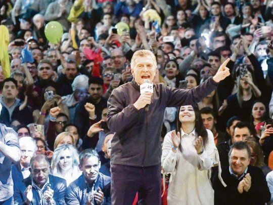Mauricio Macri cerró su campaña en el interior con un acto en Córdoba, distrito clave para el balotaje de 2015. Ahora, pide adelantar apoyo para las PASO.&nbsp;