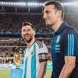 Scaloni habló con DSports tras la lesión de Messi Scaloni habló con DSports tras la lesión de Messi