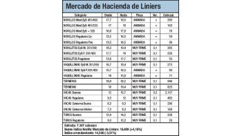 Alzas en Liniers