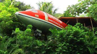 El Hotel Costa Verde cuenta con una avión-habitación, una lujosa suite creada a partir de un Boing 727. 