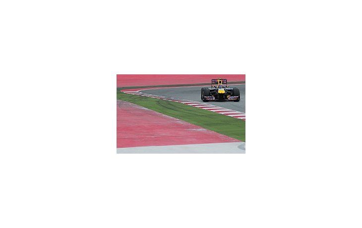 Mark Webber, con Red, Bull, fue el más rápido en el primer día de entrenamientos en Montmeló.
