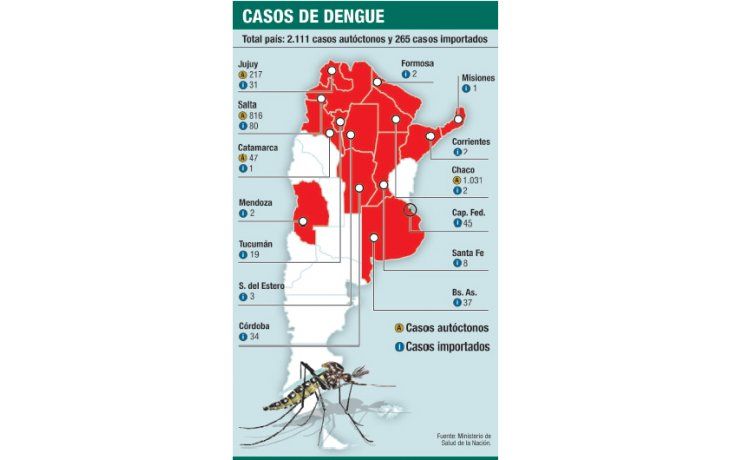 Casos de Dengue