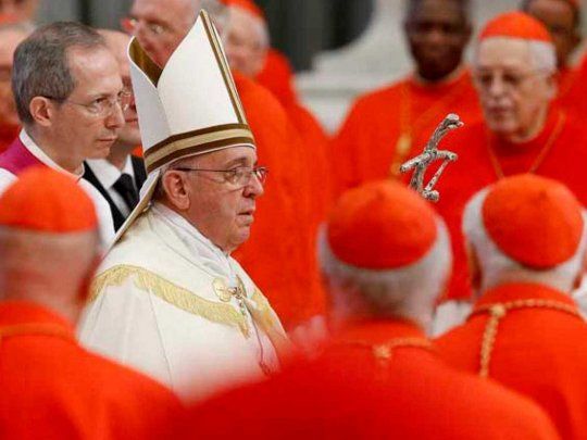 El papa Francisco ordenó a 21 nuevos cardenales.