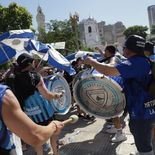 Sindicatos apuestan a una marcha masiva frente al Congreso. Sindicatos apuestan a una marcha masiva frente al Congreso.