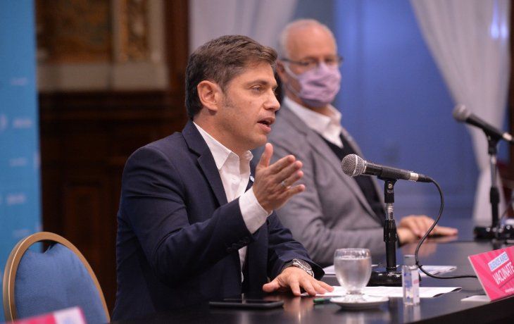 El gobernador de Buenos Aires, Axel Kicillof, se refirió a las medidas sanitarias para hacer frente al coronavirus.&nbsp;
