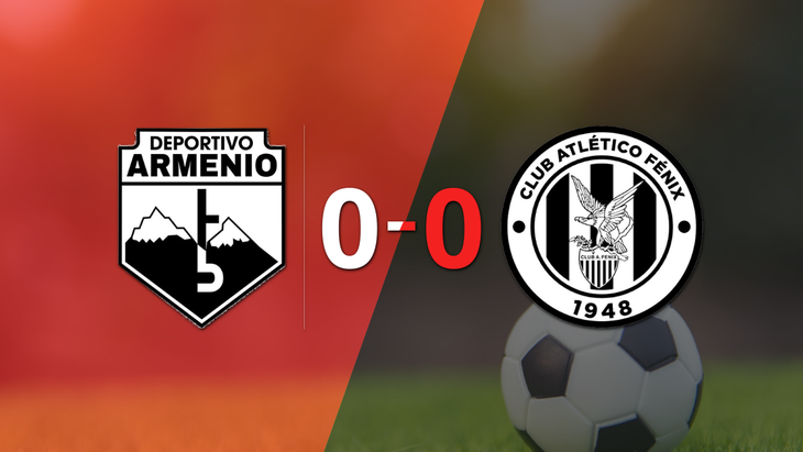 Dep. Armenio y Fénix empataron sin goles