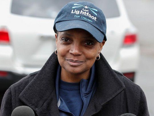 Lightfoot se impuso en el balotaje con el 74% de los votos.