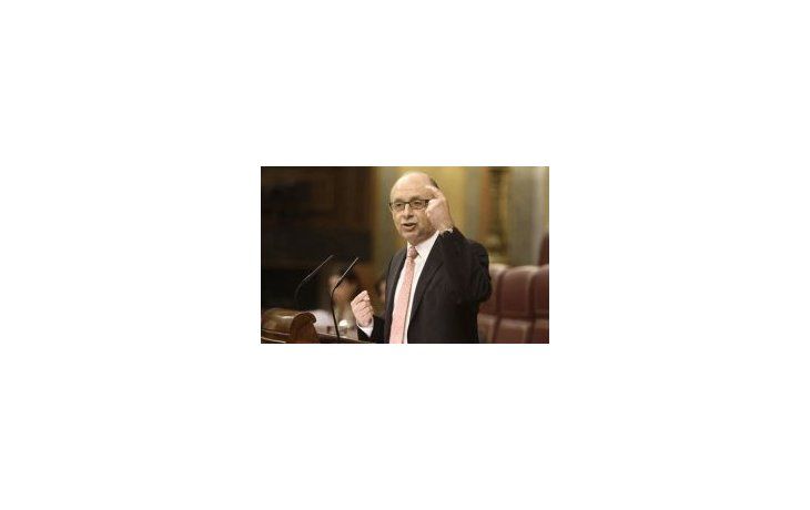 El ministro de Hacienda, Cristóbal Montoro, anunció la continuidad de la recesión.