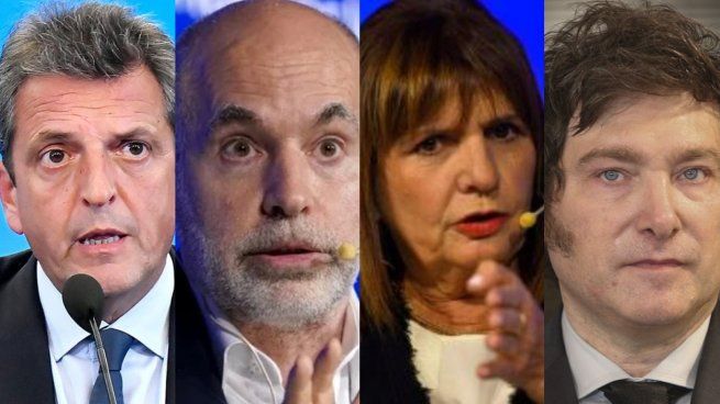 Candidatos presidenciales 2023.&nbsp;