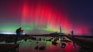 Las auroras boreales iluminaron el cielo de países donde casi nunca se ven, como México y Chile.