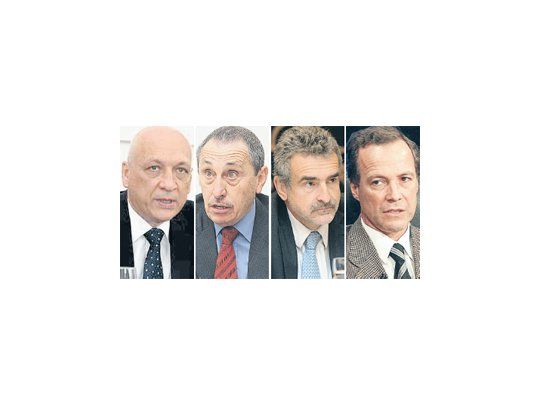 Antonio Bonfatti, Jorge Obeid, Agustín Rossi, Rubén Giustiniani