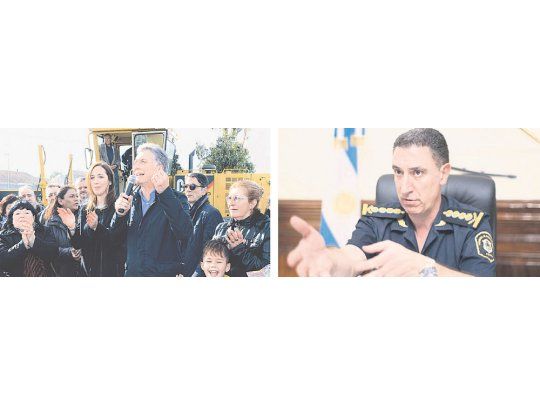 Evacuado. Mauricio Macri dio un discurso de no más de 7 minutos y debió evacuar. Complicado. Pablo Bressi sostuvo que no hubo piedrazos en el episodio investigado.
