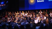 Dirigentes del peronismo participaron de un encuentro en Parque Norte para debatir una propuesta federal, productiva y con eje en el trabajo.