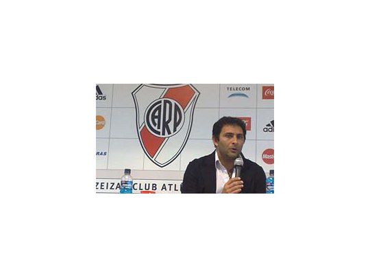 Palabra de Jefe. Leonardo Astrada mostró estar ilusionado con esta nueva etapa en River.