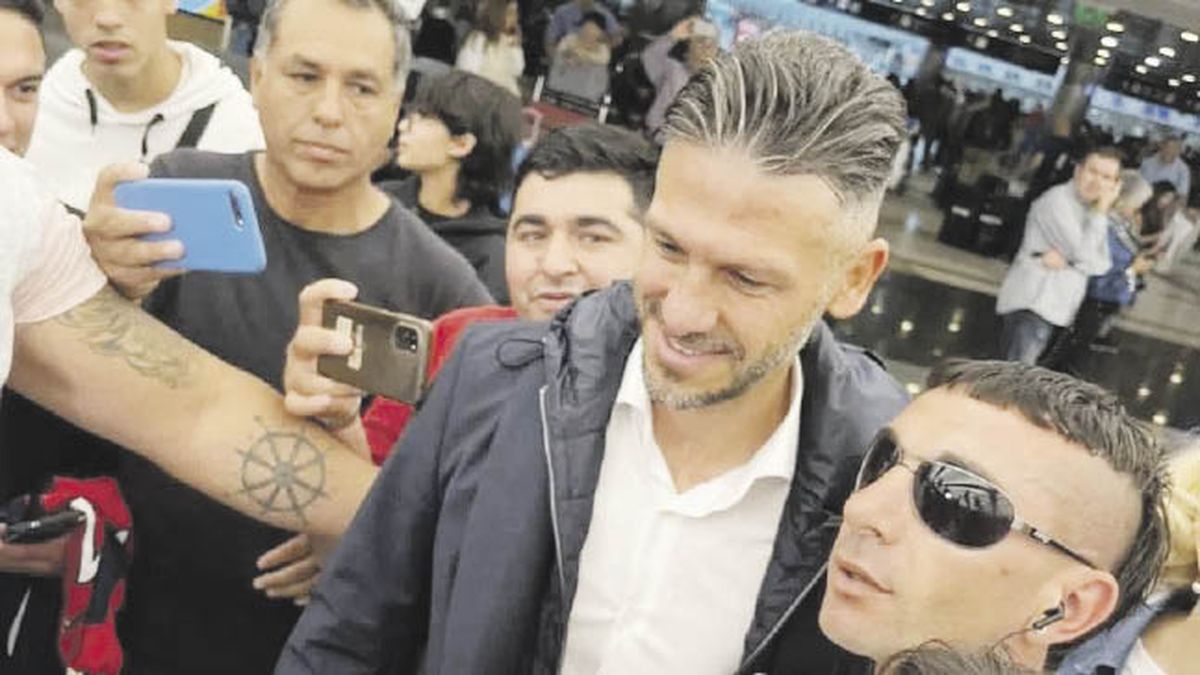 Demichelis arrived and will be presented today as River’s new coach