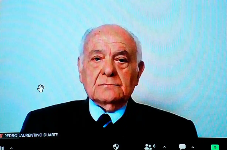 Former judge Pedro Laurentino Duarte was sentenced to 11 years in prison for his collaboration in crimes against humanity during the last dictatorship (1976-1983) Former judge Pedro Laurentino Duarte was sentenced to 11 years in prison for his collaboration in crimes against humanity during the last dictatorship (1976-1983)