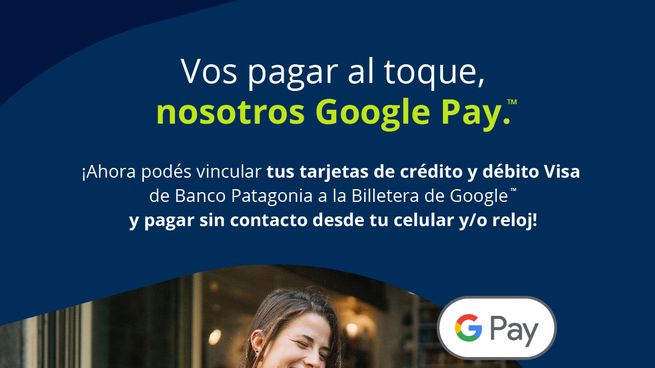 Banco Patagonia se incorpora a la Billetera de Google.&nbsp;