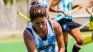 Gabriela Pando, former player of the Argentine Hockey Team. Gabriela Pando, former player of the Argentine Hockey Team.