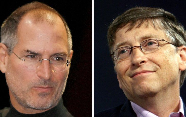 Cómo evolucionó la relación entre Steve Jobs y Bill Gates.