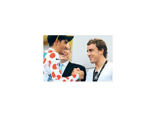 Alberto Contador se encontró con Fernando Alonso en Mónaco, a principios de julio, y ahí el piloto de F-1 le confesó su idea de formar un equipo de ciclismo.
