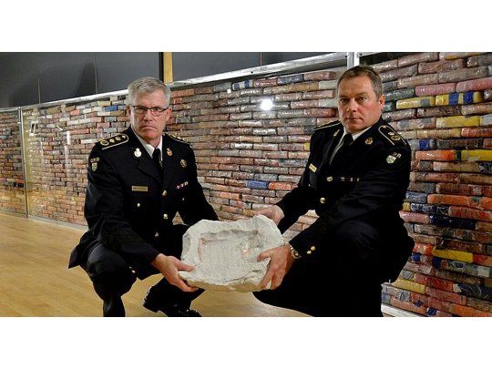 La droga estaba valuada en unos u$s 200 millones. Había sido trasladada desde el país por barco en varios contenedores.