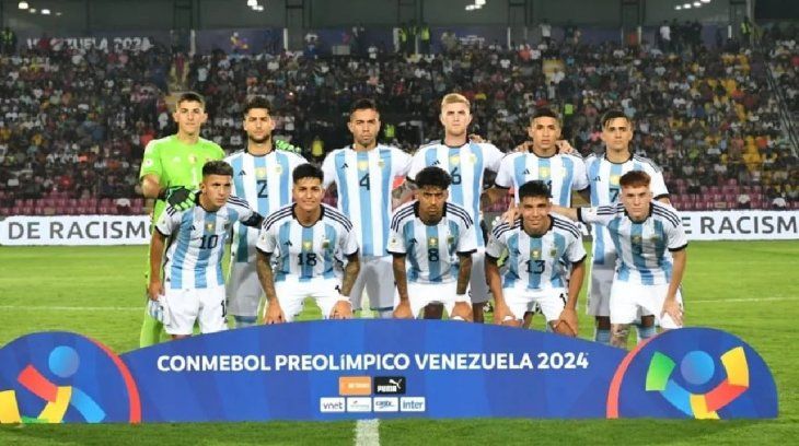 La selección argentina Sub-23 de Mascherano.