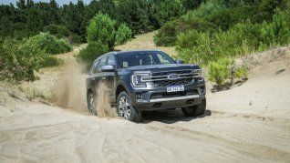 Ford Everest puso a prueba la arena bonaerense Ford Everest puso a prueba la arena bonaerense
