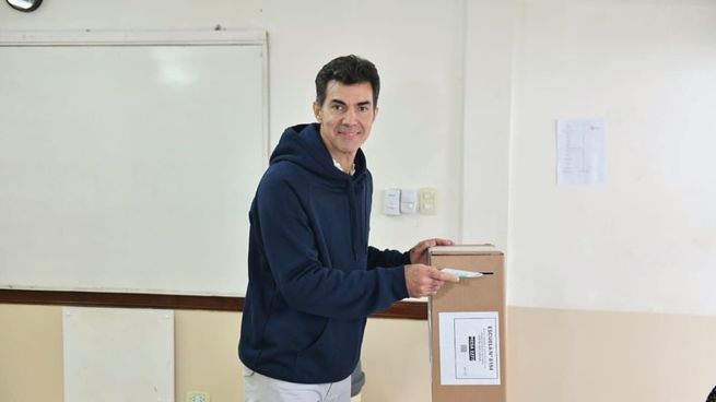 Juan Manuel Urtubey durante las elecciones locales salteñas de mayo del 2025.