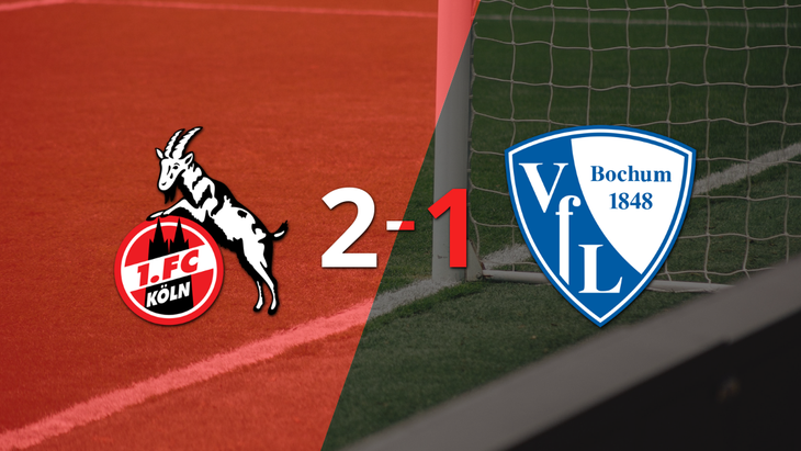 Colonia remonta el partido con Bochum y sella el triunfo 2 a 1