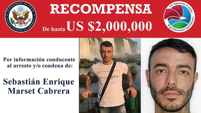 Estados Unidos puso una recompensa sobre el narco uruguayo.